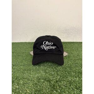 Ilthy hat cap strap back black white ohio native cleveland ohio mens Culture 1